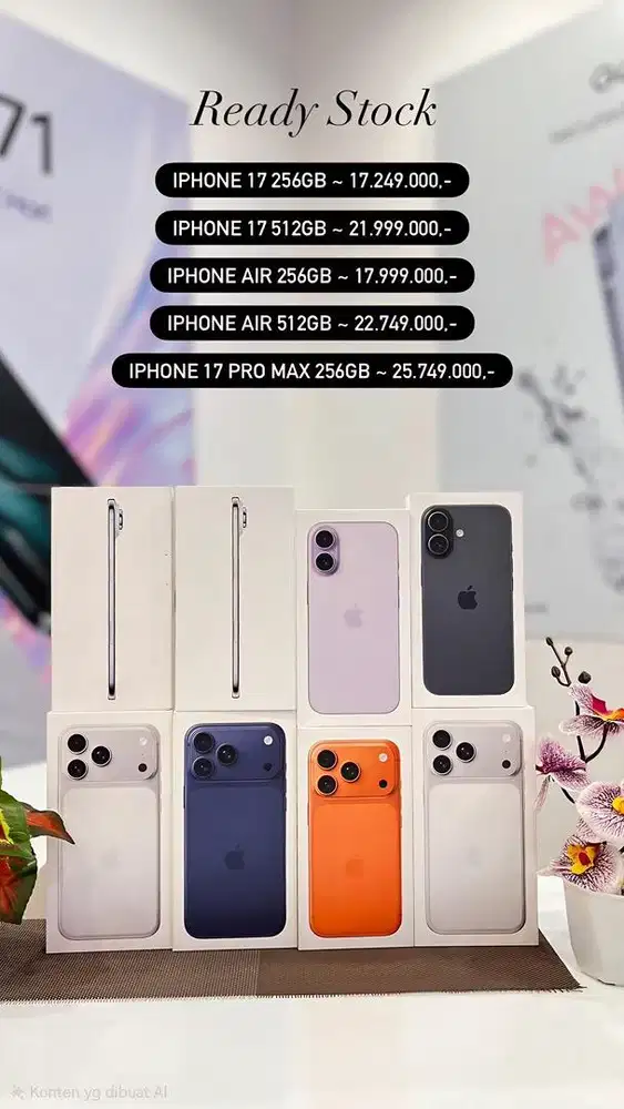 IPHONE 17 SERIES READYY BISA CICILAN TUKAR TAMBAH