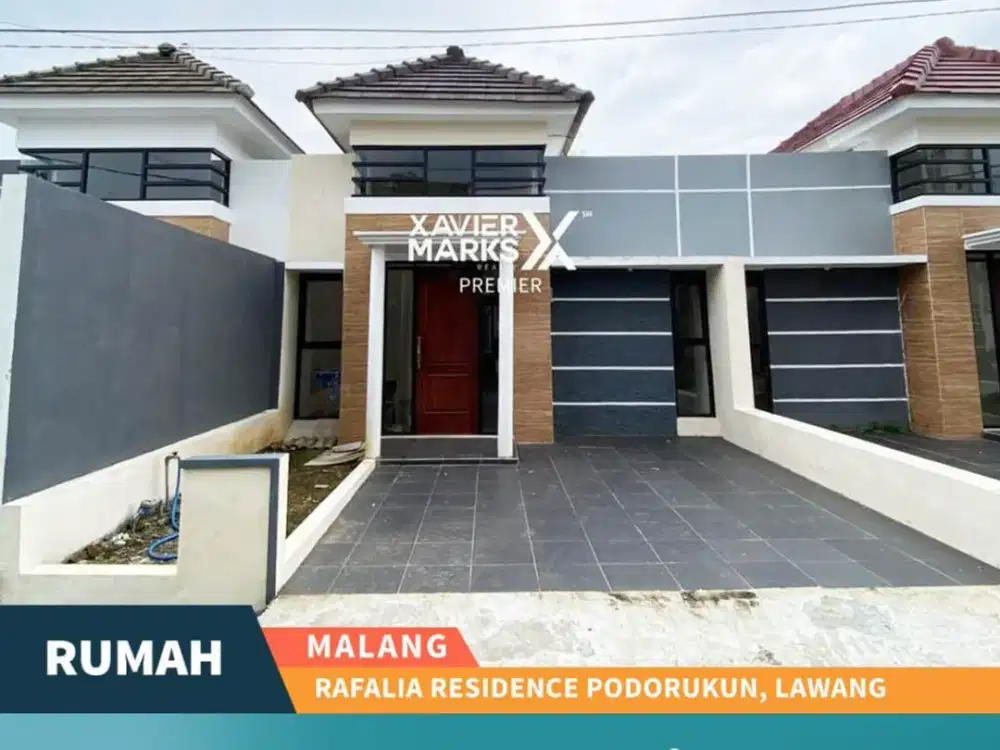 DIJUAL Rumah Baru Rafalia Lawang Dekat Exit Tol Lawang Malang