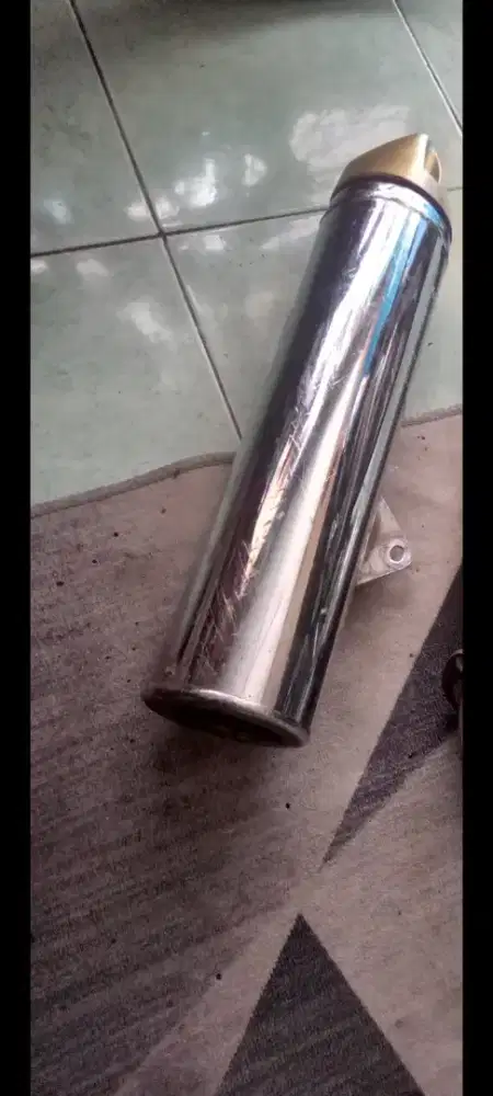 Knalpot satria original msi gress