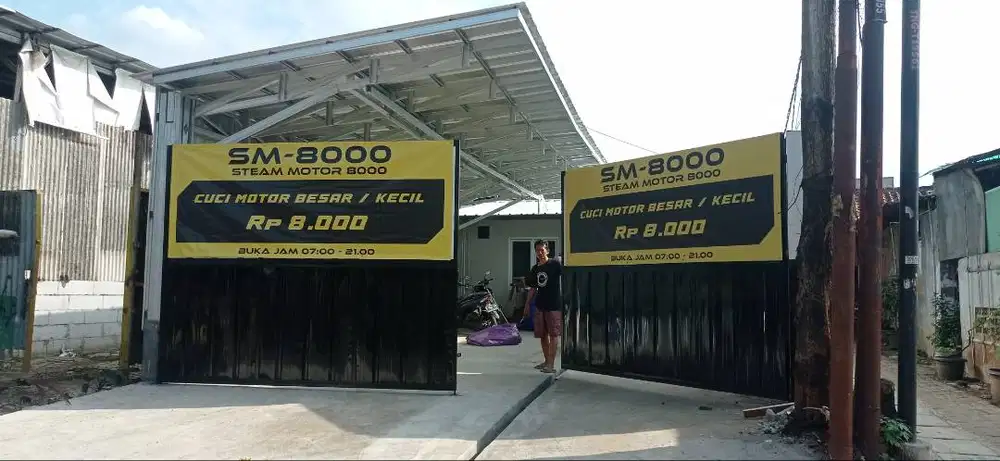 Lowongan untuk Cuci Motor (Steam)