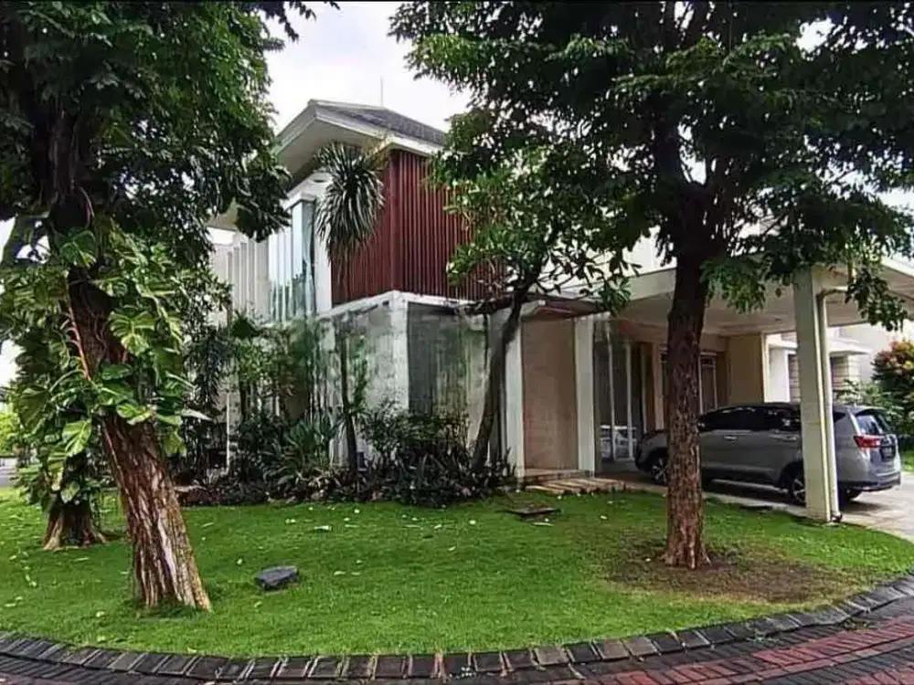 Jual  murah cepat‼️rumah 2 lantai the mansion pakuwon indah