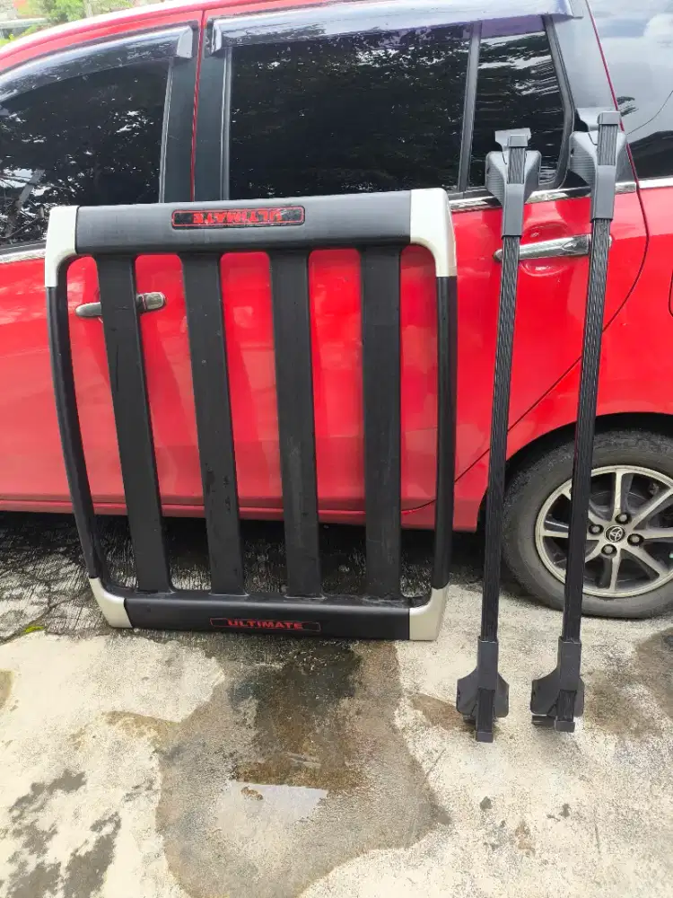 Crossbar Roofrack bagasi atas mobil