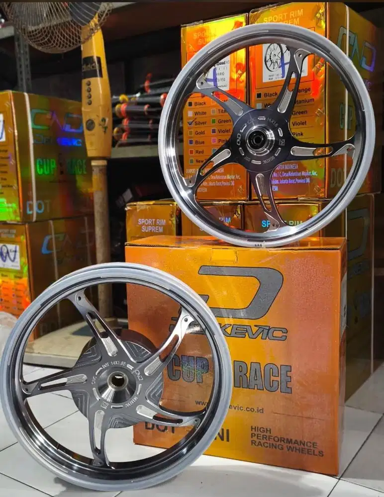 Velg delkevic newspeed 14 215/185 titan ready motor vario110/125/150