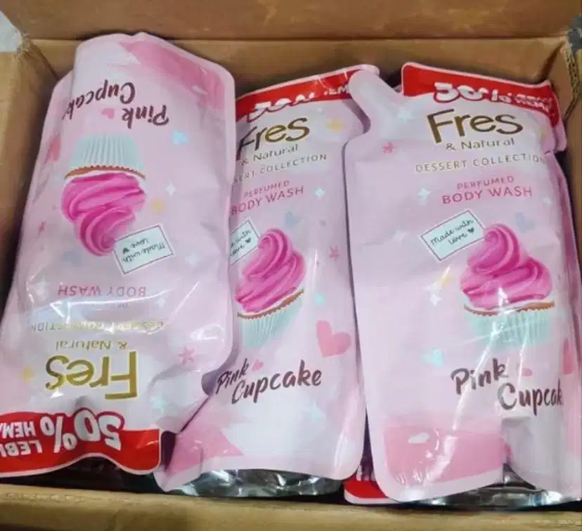 Sabun FRESH pink cupcake