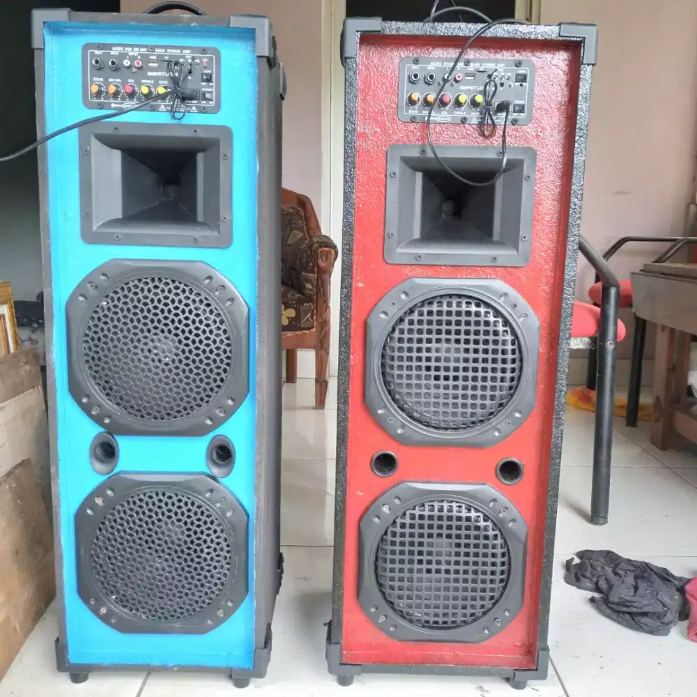 Speaker bluetooth karoke rakitan