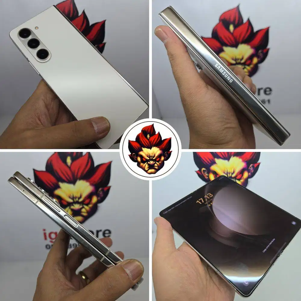 Samsung Z FOLD 5 12/256/512 Cream SEIN Fullset Super Mulus No Minus