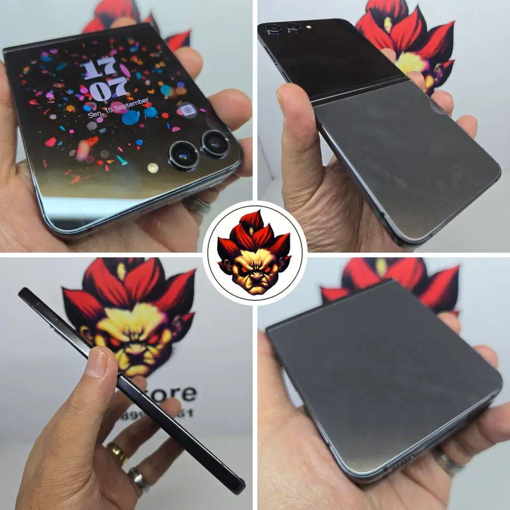 Samsung Z Flip 5 8/512 Graphyte Mulus 98% NO Minus Fullset