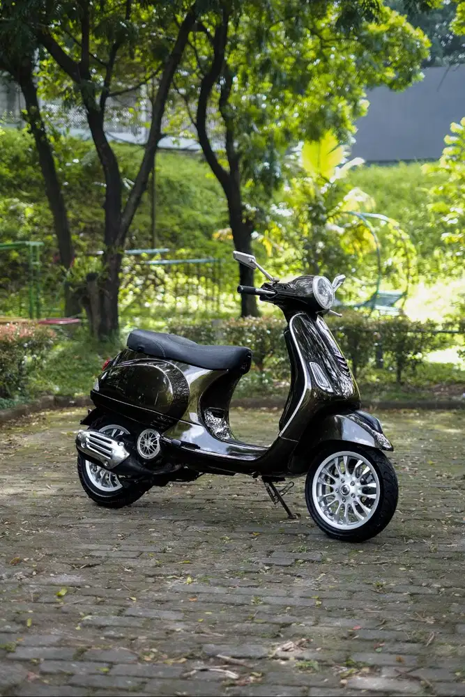 JUAL VESPA MATIC BEKAS/SECOND LX 125 IGET 2019 MURAH BERGARANSI
