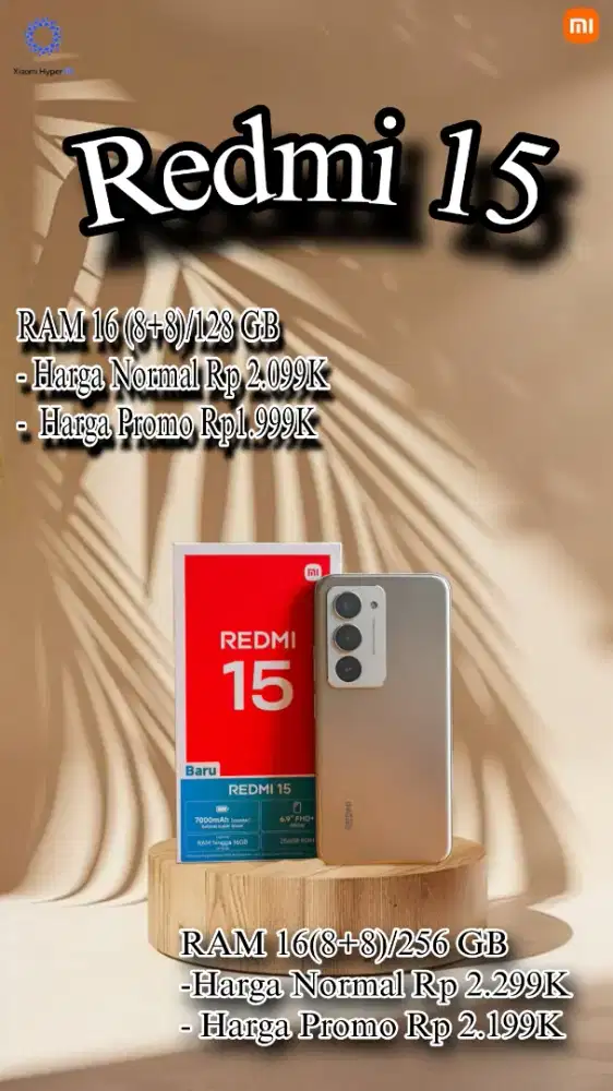 Redmi 15 8/256 promo