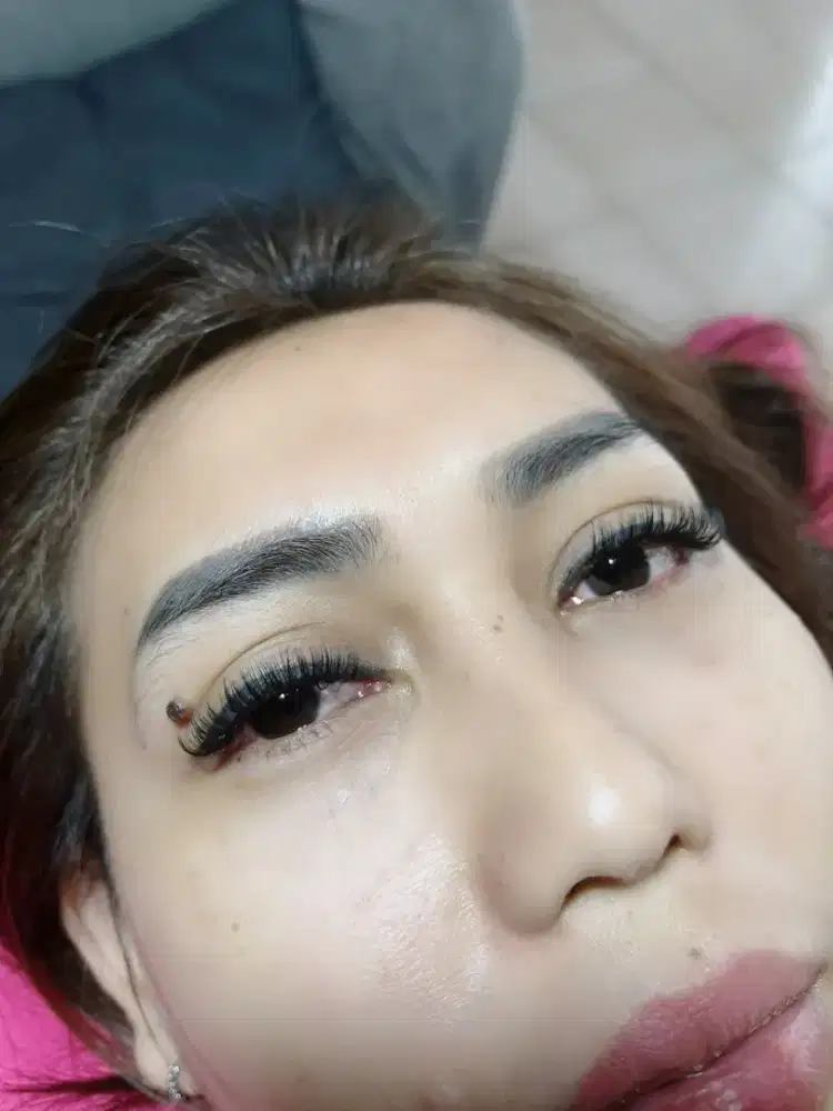 Jasa eyelashes, nailart,sulam alis