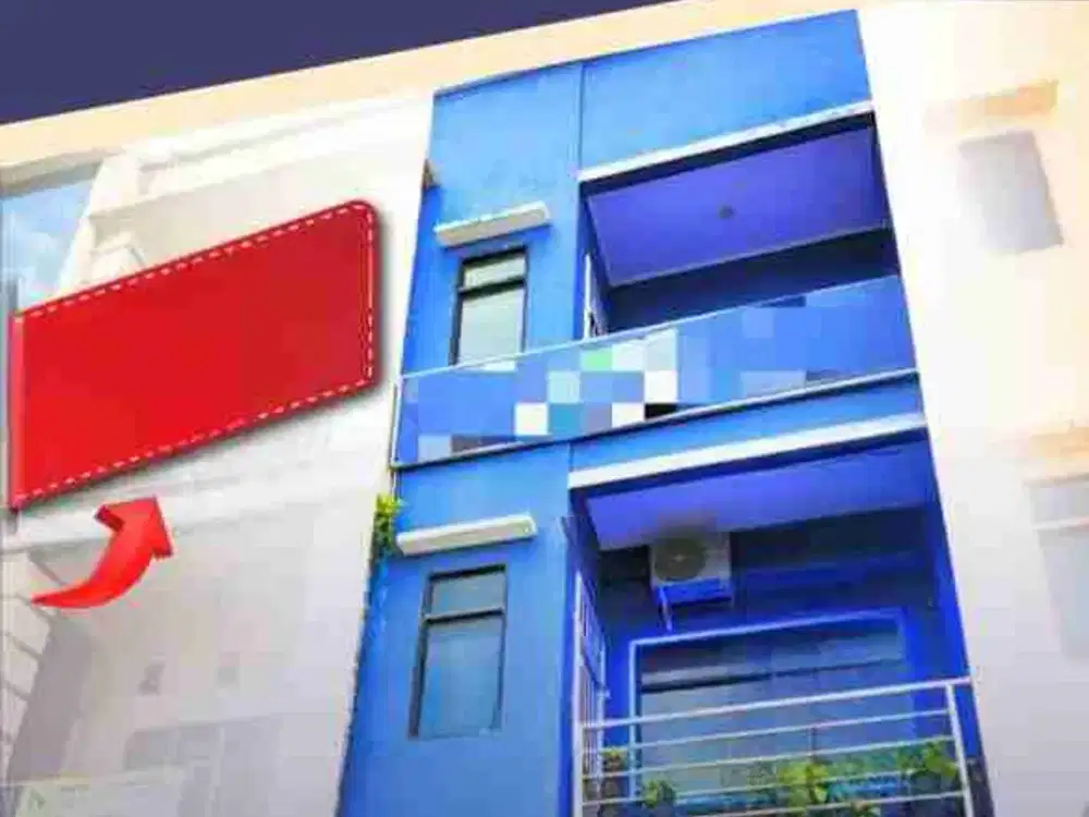 Disewakan Ruko 3 lt di Jl. Toddopuli Raya Makassar