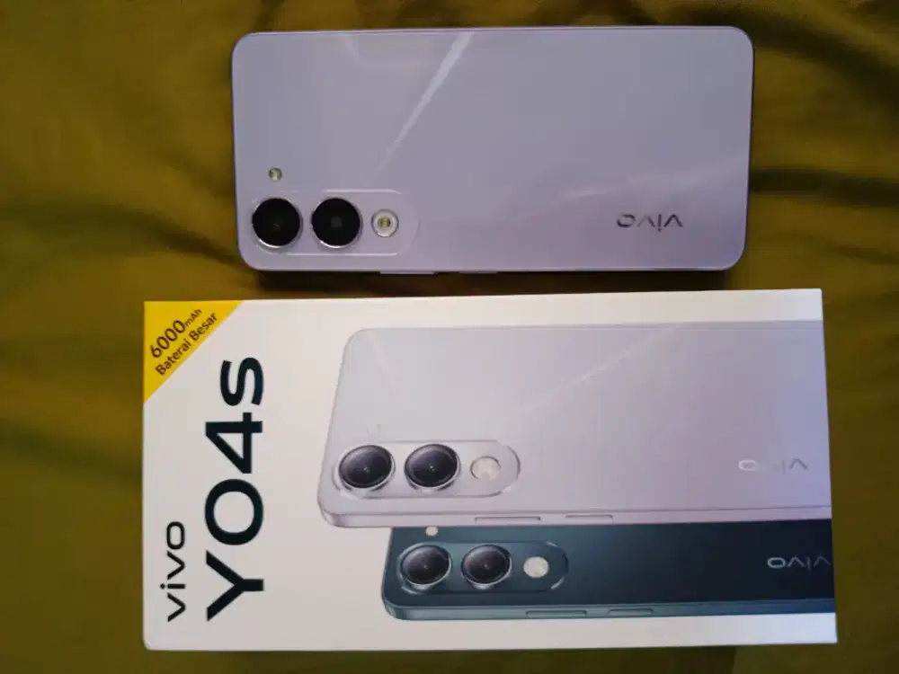 Dijual VIVO Y04s 4/64 GB Pemakaian 2 bulan