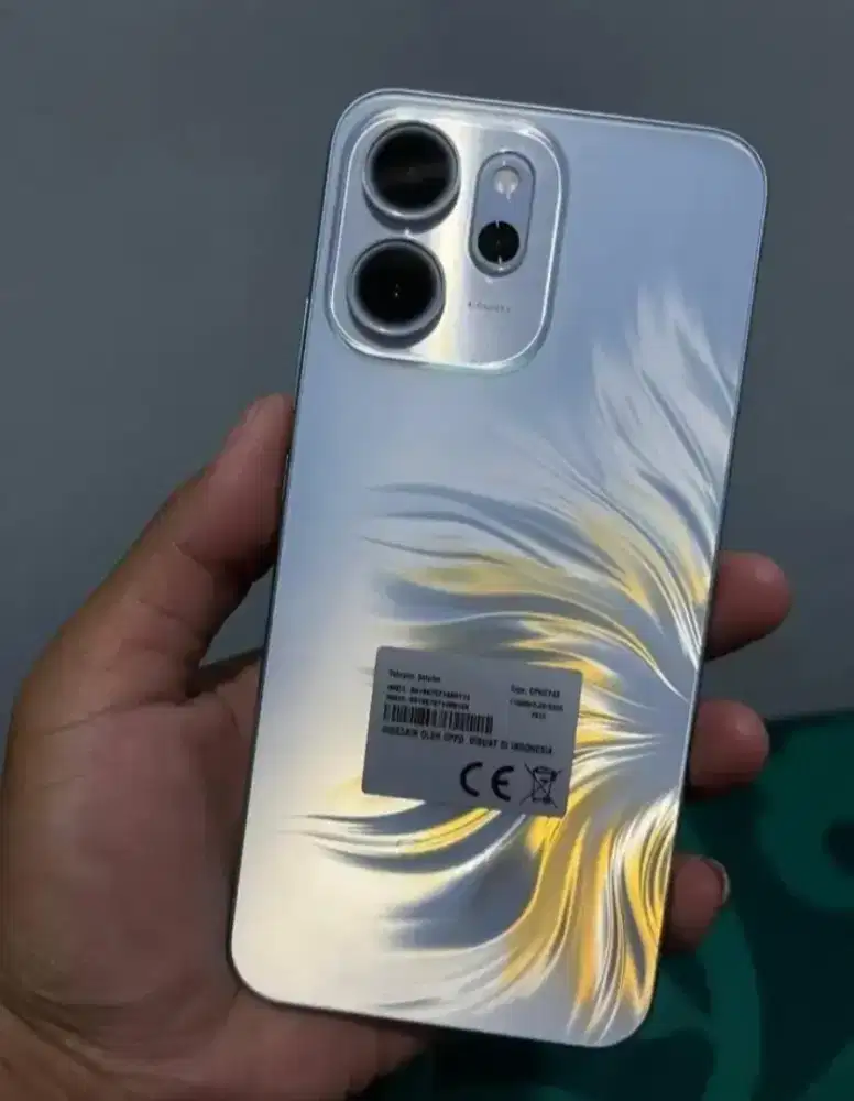 OPPO Reno 14 F 5G 8/256 GB Opal Blue Mulus Like New Garansi ON