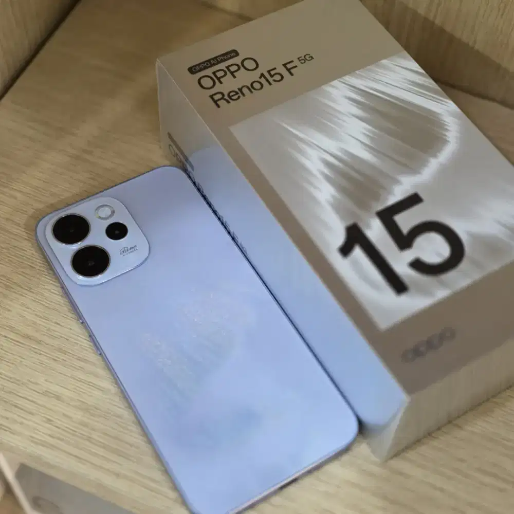 OPPO Reno15F 5G Desain Tipis, Performa Ngebut!