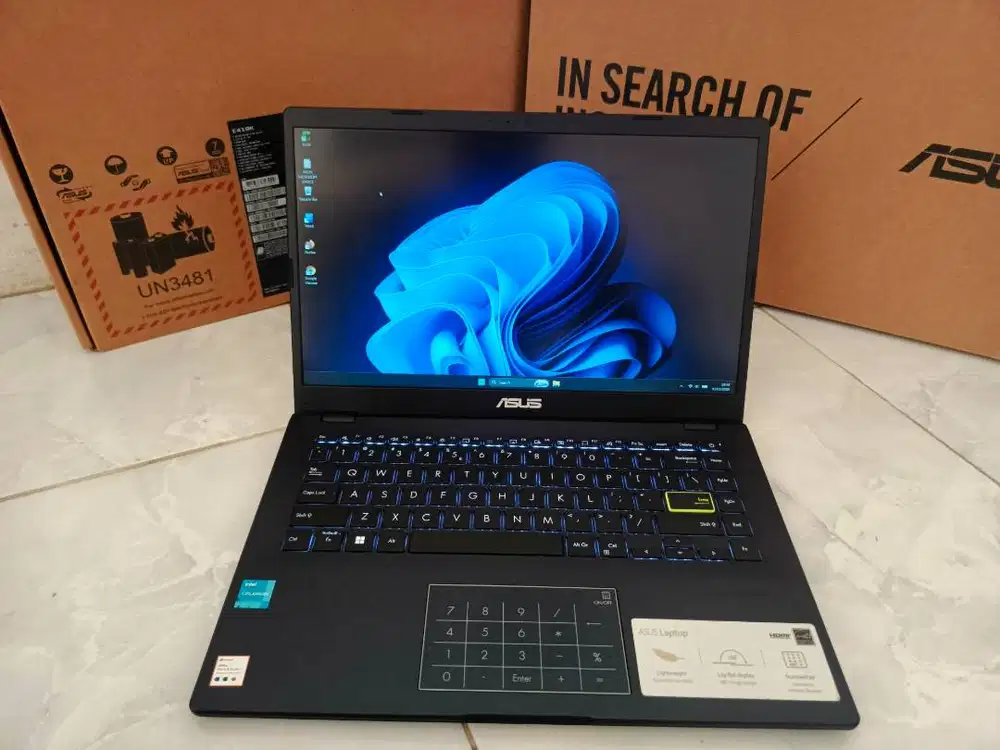 Laptop Asus E410KA FHD intel N4500 8/256 Garansi Resmi 1 Tahun