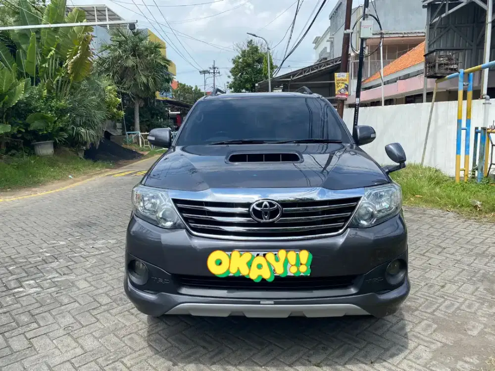 Toyota Fortuner TRD Diesel matic 2013
