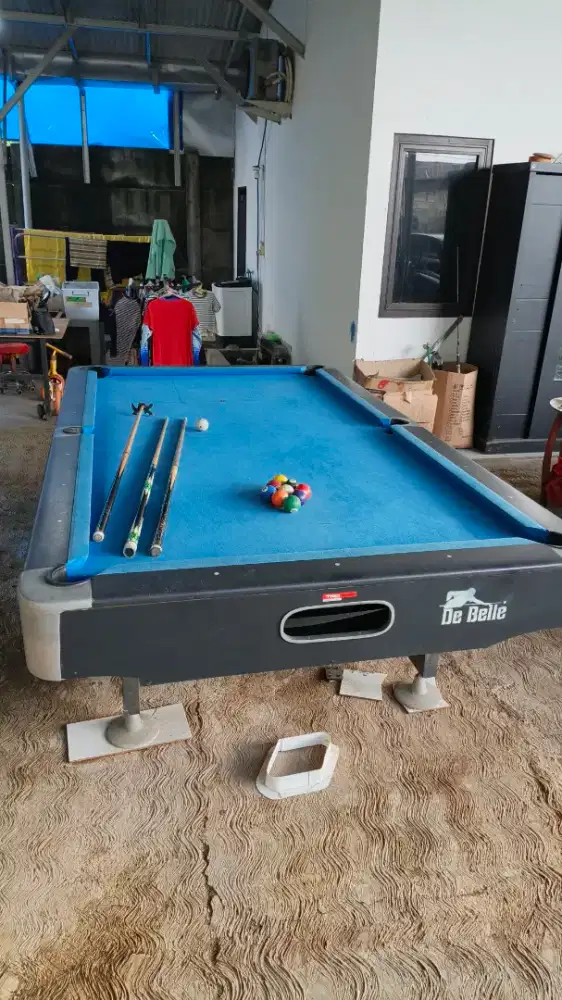Jual Cepat Meja Billiard 9Ft De Belle Lokal Fullset