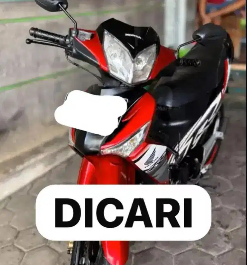 Di Cari Supra X 125 Double Disk DD Tahun 2008 Ke Atas Supra X 2010