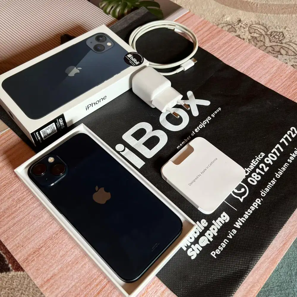 iPhone 13 iBox 128Gb Garansi Aktif Juni 2026