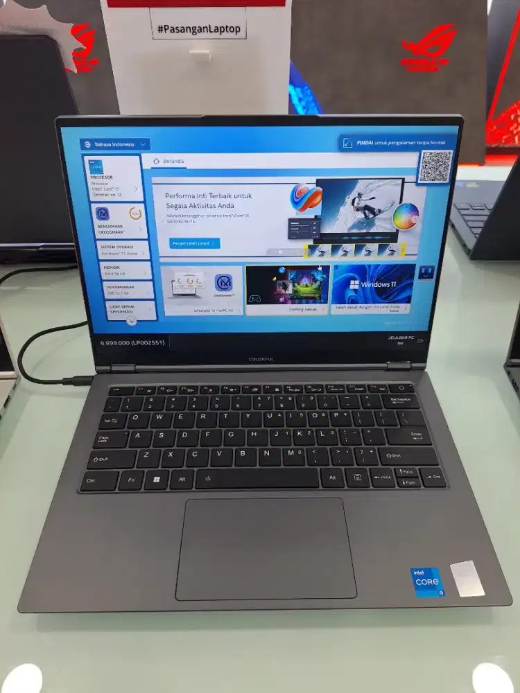 Kredit laptop Colorful tanpa dp bunga 0% syqrat cukup ktp aja