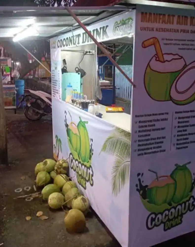 Dicari Pegawai Stand Kelapa