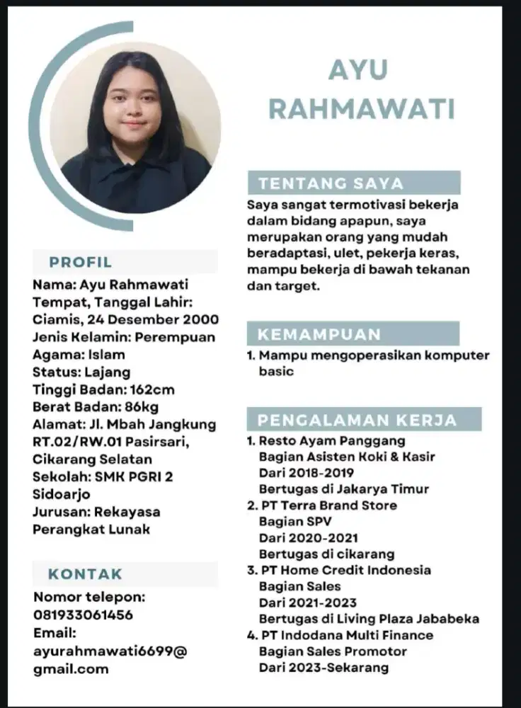 Mencari lowongan pekerjaan