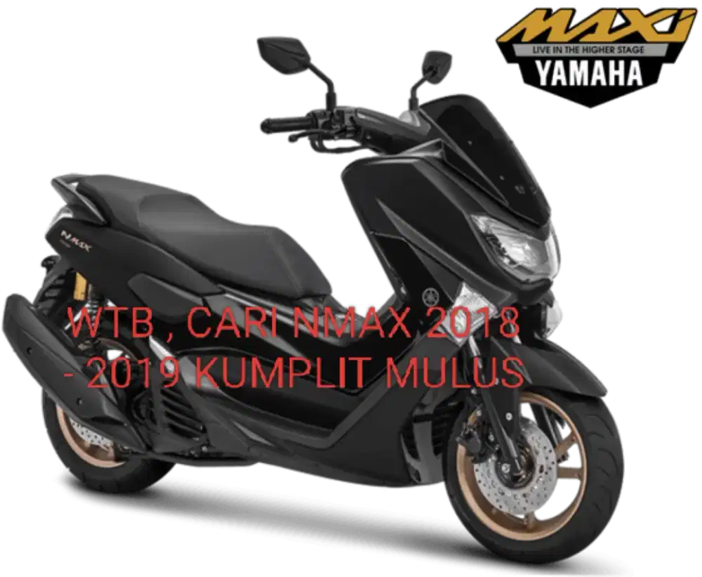 WTB , lagi cari nmax 2018 - 2019 kumplit