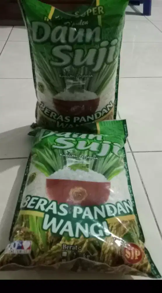 Jual beras 3kg, be u zakat