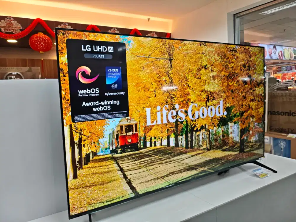 Smart TV 75 inch lG UHD AI 4K