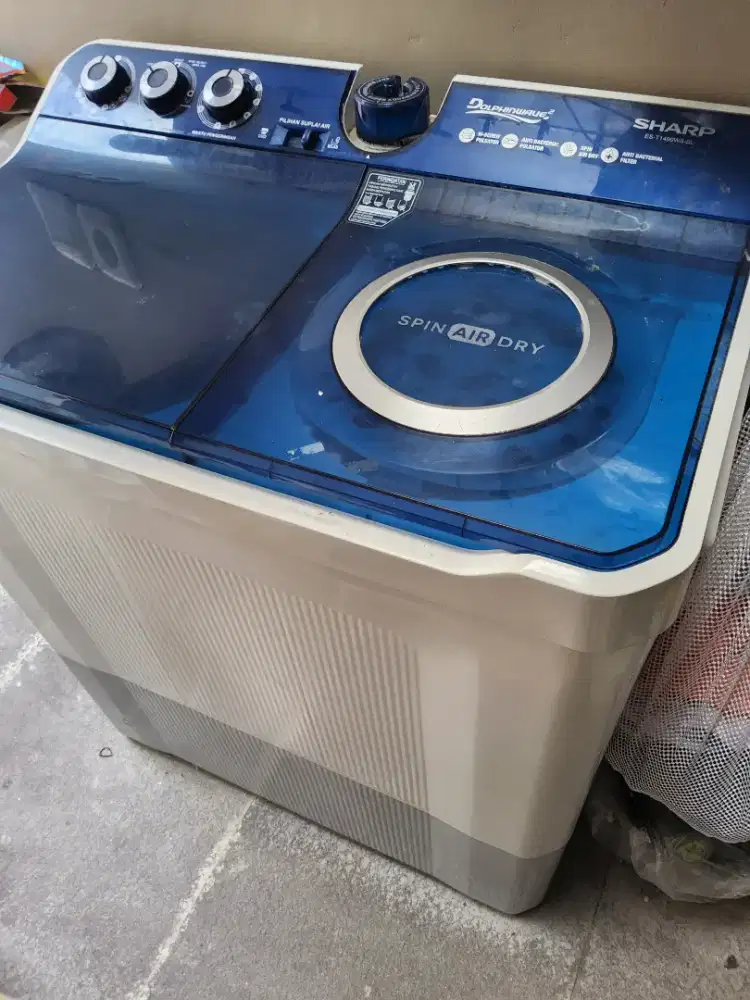 Dijual cepat BU Mesin Cuci 2 Tabung Very Good condition