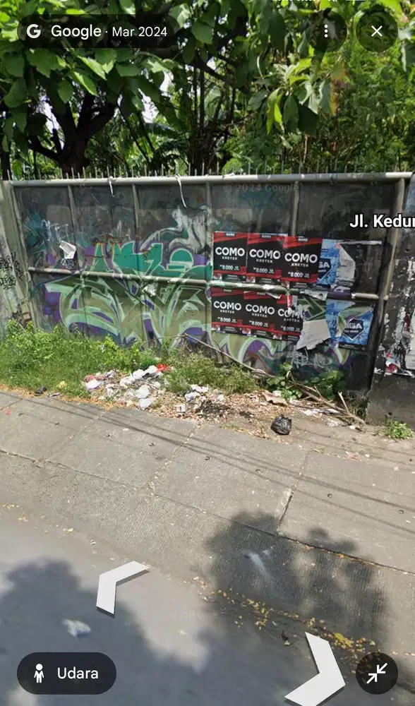 Dijual Tanah Raya Kedung Cowek lahan strategis