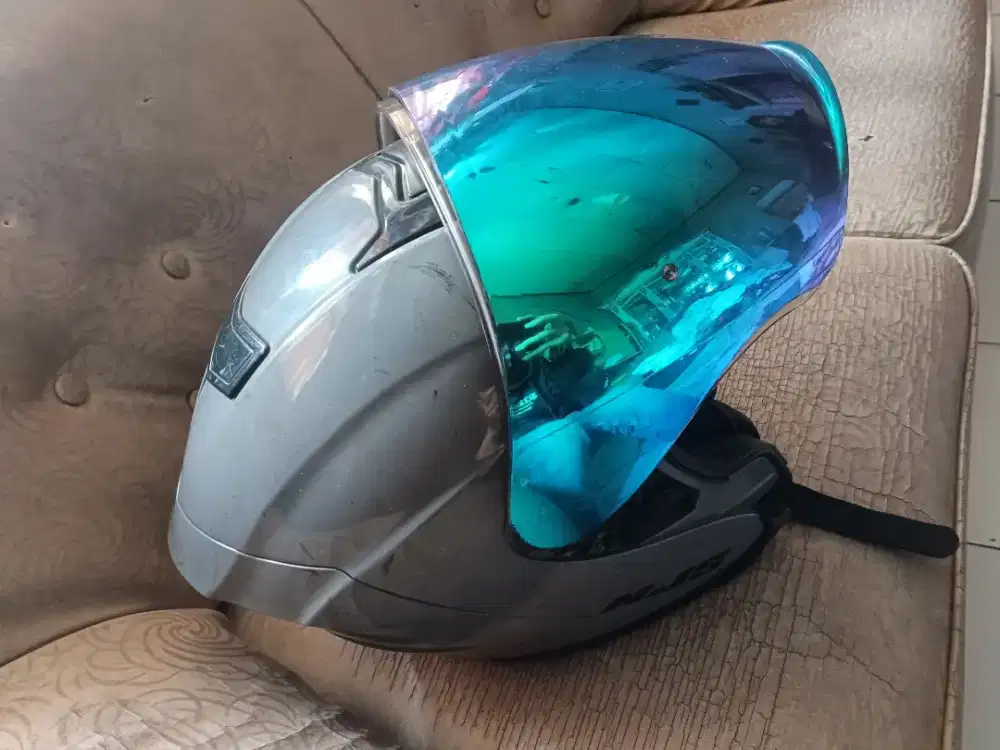 Helm njs bekas masih layak pakai