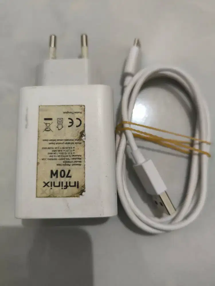 Charger copotan infinix 70watt original