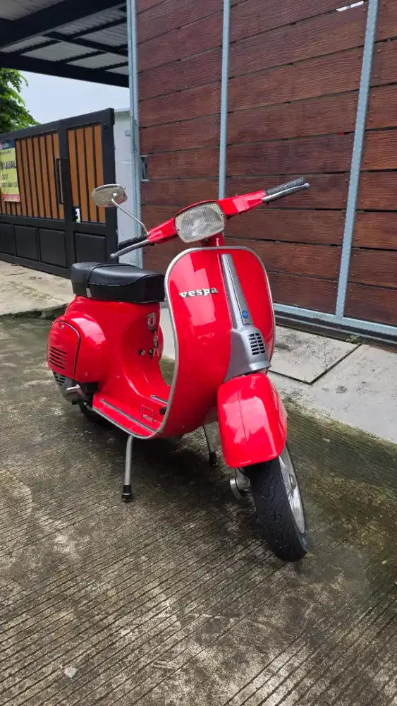 Vespa pts 90 1976 red ferrari