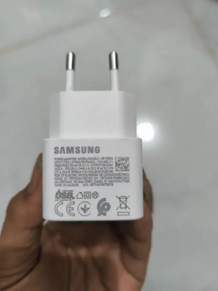 Charger adaptor samsung 25watt original