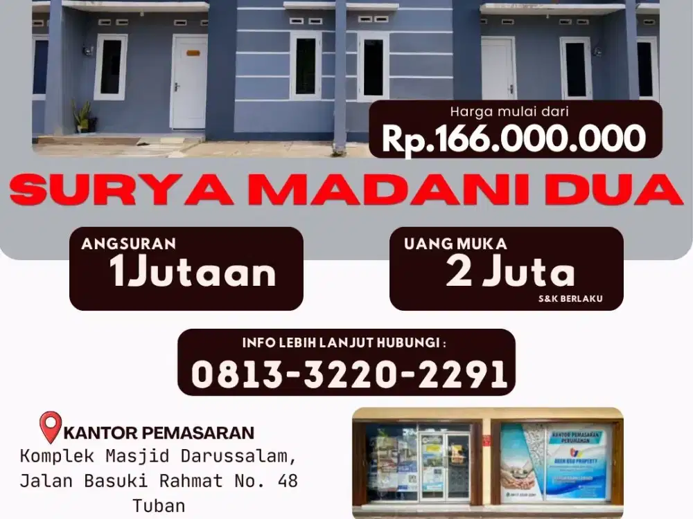 Rumah subsidi lokasi strategis