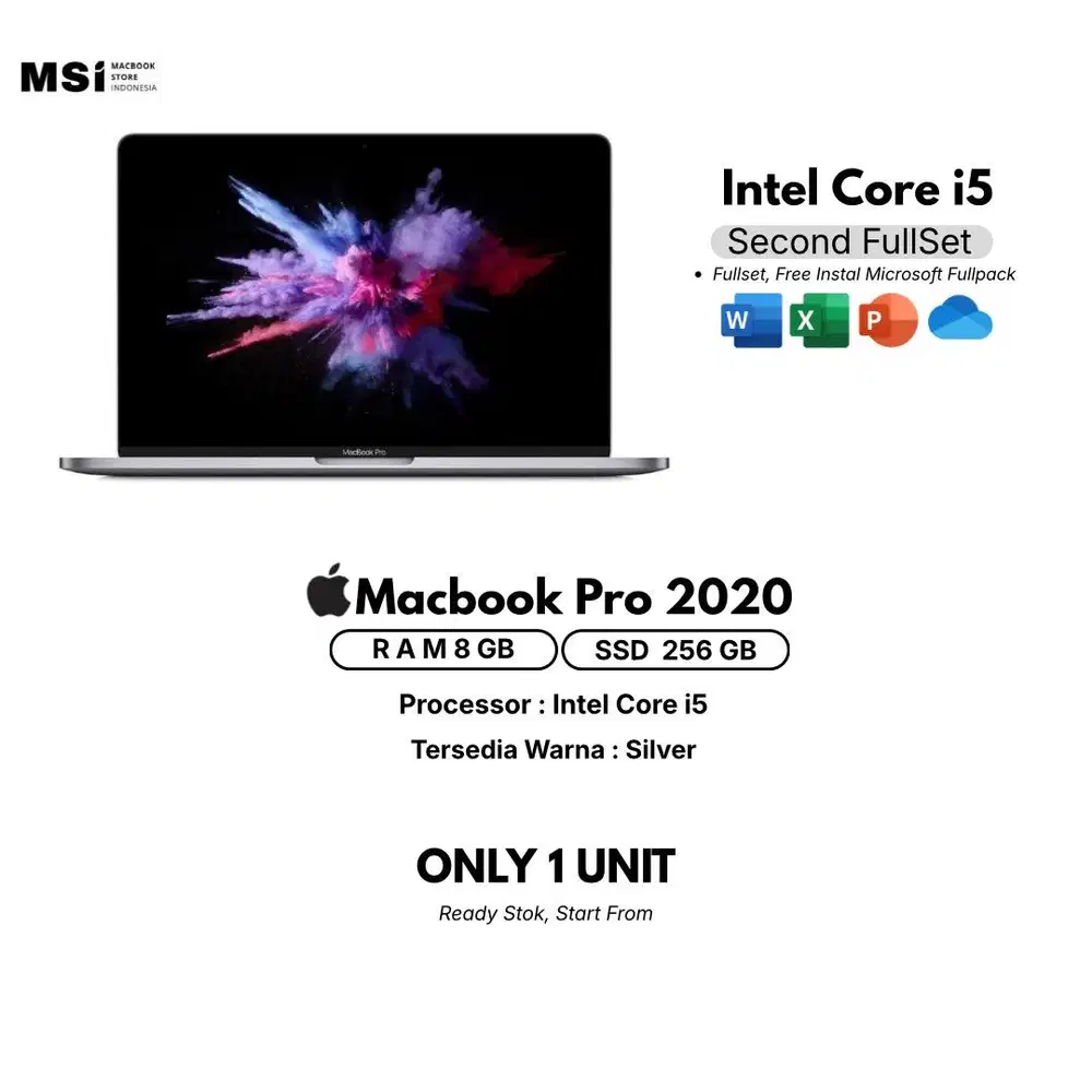 MACBOOK PRO 2020 RAM 8/256GB