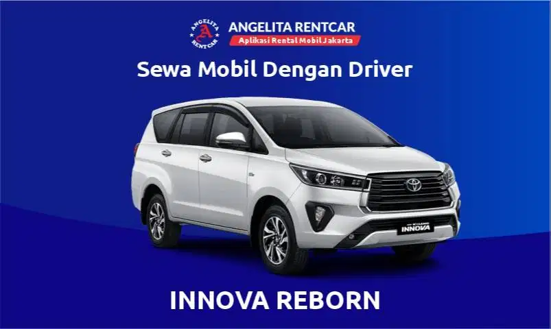 Rental Innova Reborn + Sopir Kabin lega, nyamand dan irit bbm