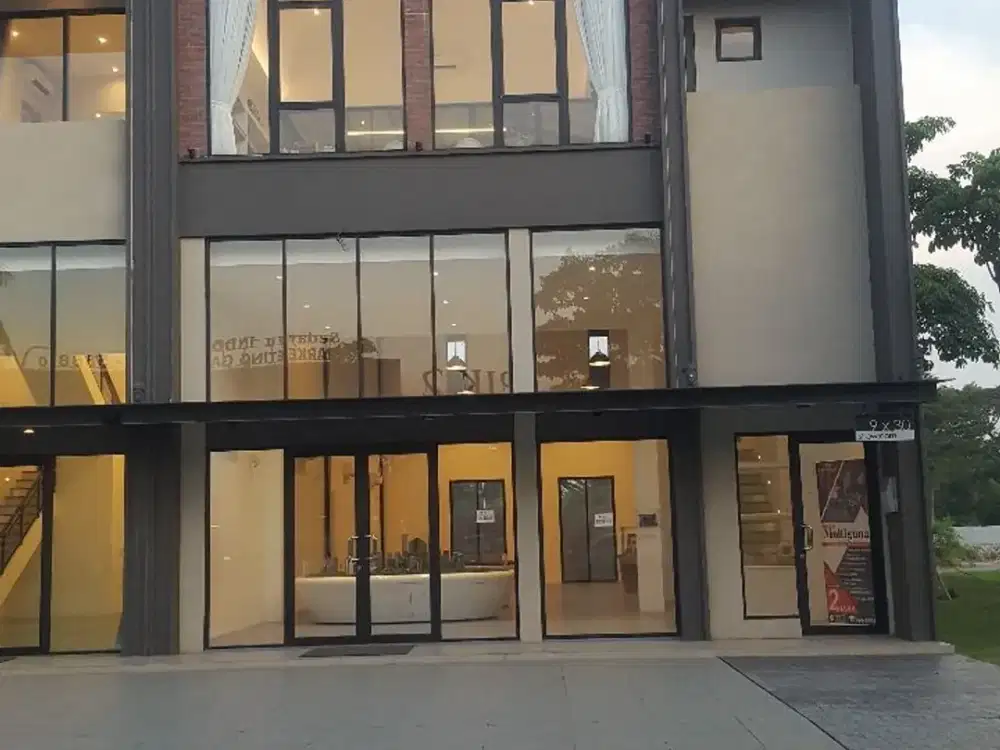 DISEWA GUDANG MULTIGUNA PIK 2 BIZ PARK Uk 12x30 2 Lantai Best Location