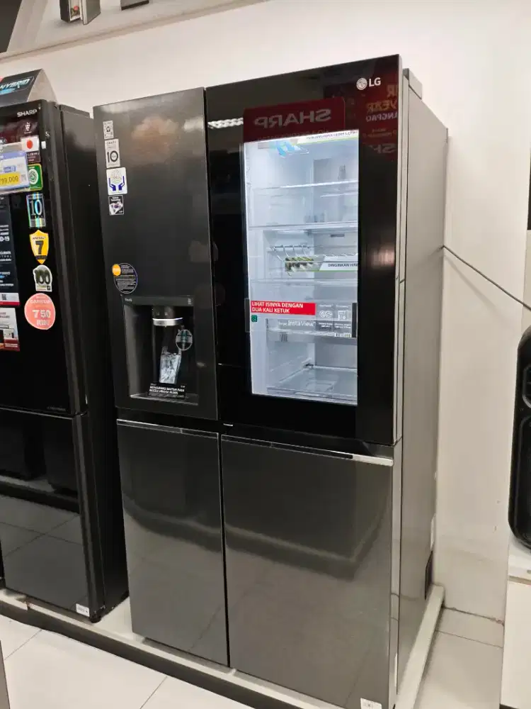 Kulkas InstaView Side by Side 674L /617L