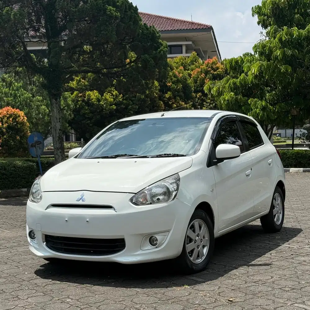 Tdp19Jt Mitsubishi Mirage Exceed 2013 At Putih istimewa