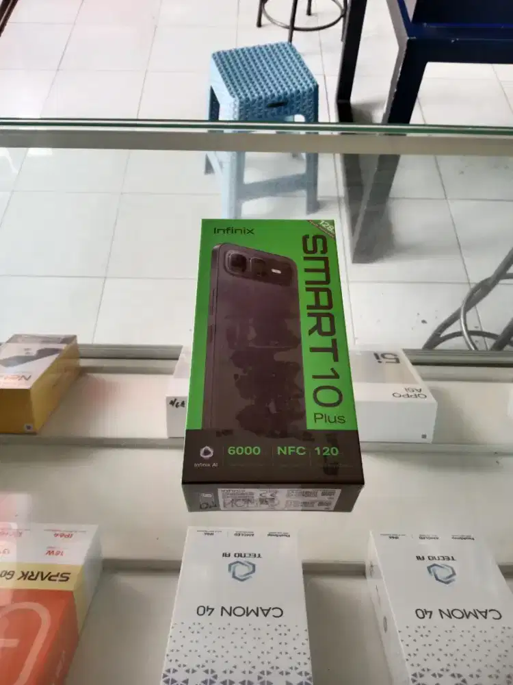 Infinix Smart 10 Plus NFC 8+8/128 Garansi resmi 1thn