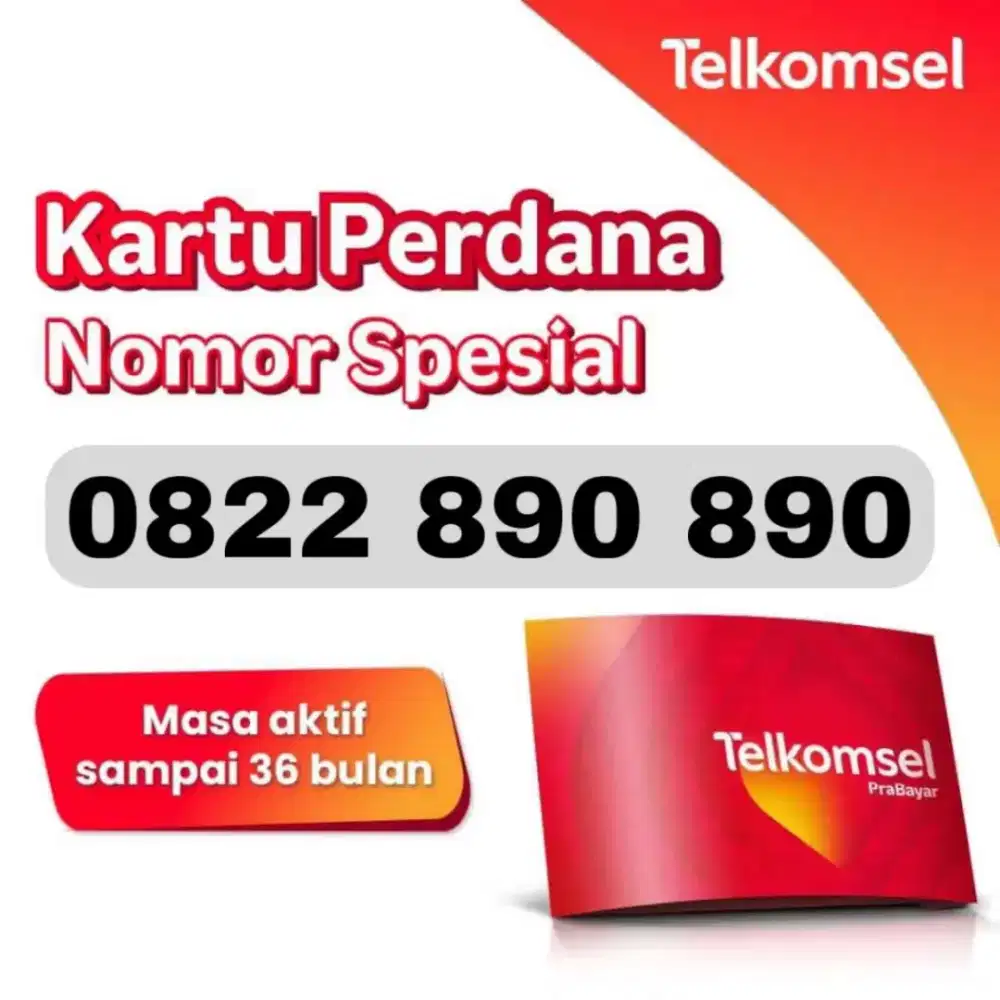 Nomor cantik 10 Digit simpati telkomsel