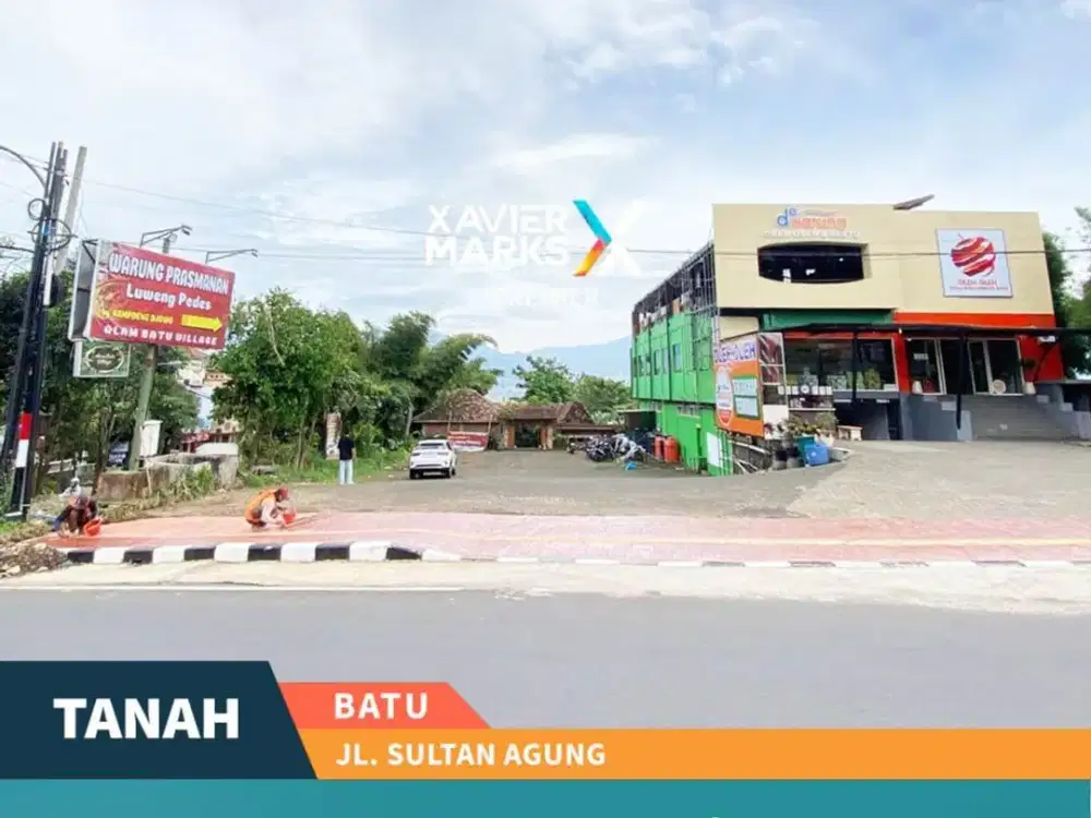 Dijual Tanah Hook Akses Jalan Ramai di Mainroad Kota Batu