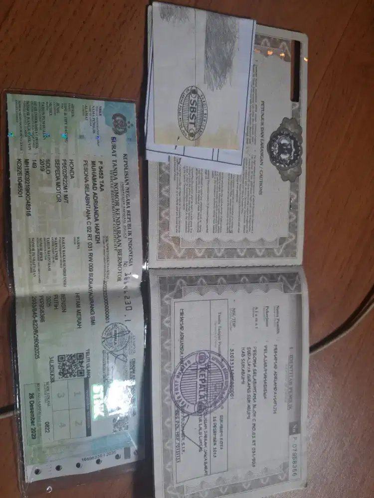 Motor cbr tahun 2019 pajak panjang sekali