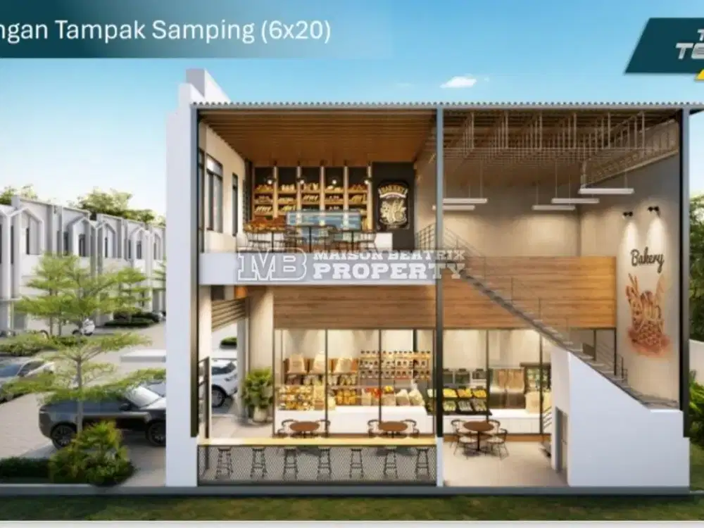 DISEWAKAN GUDANG DI TAMAN TEKNO SIAP PAKAI LOKASI STRATEGIS