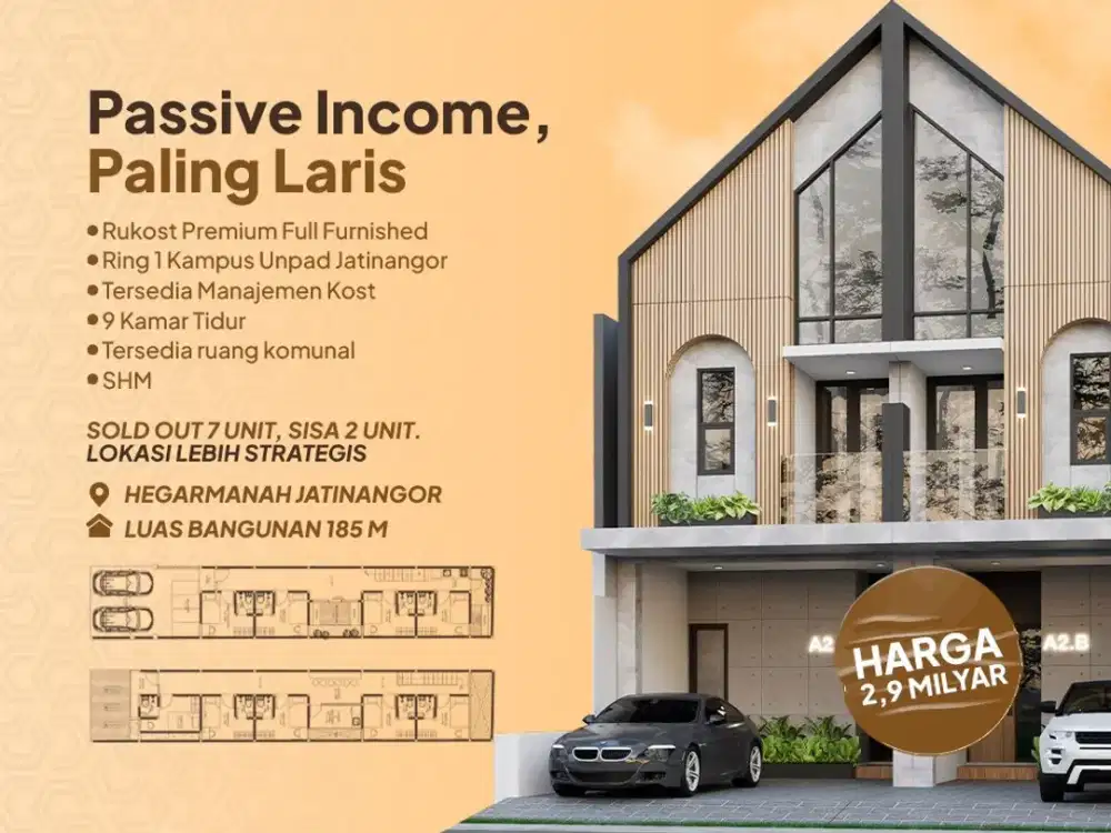 KOSAN PLUS MANAJEMEN DI JATINANGOR DEKAT KAMPUS UNPAD