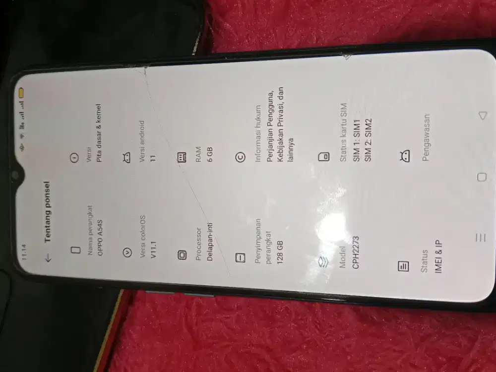 Oppo A54s jual santai