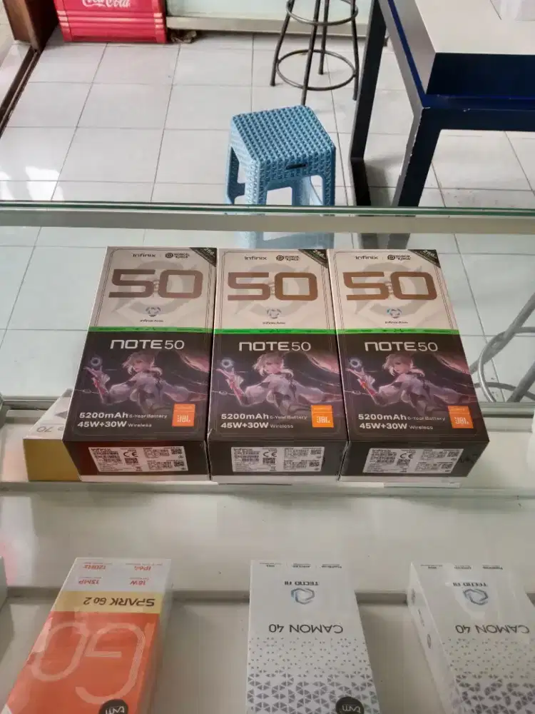 Infinix Note 50 8+8/256 Garansi resmi 1thn