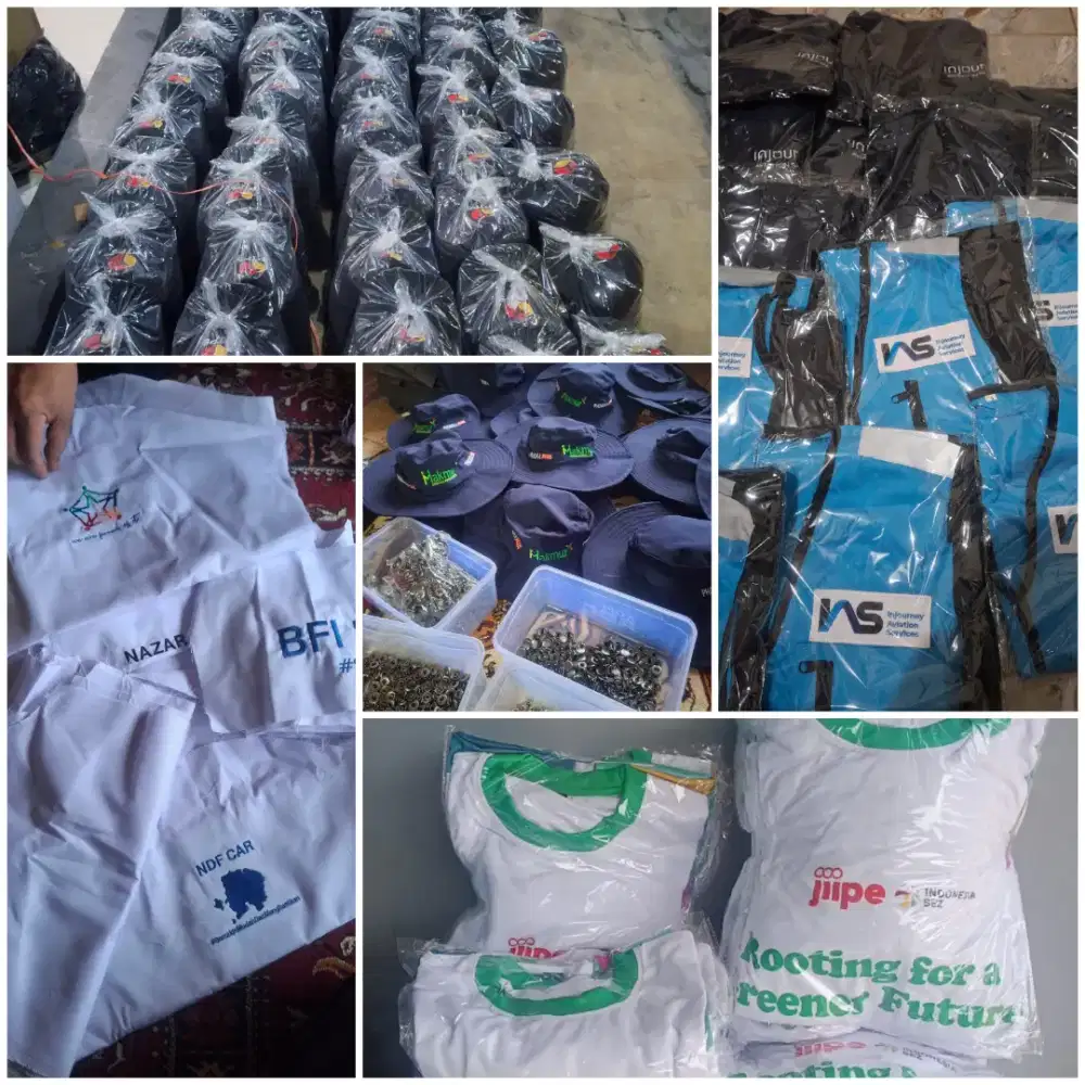 KONVEKSI/GROSIR TOPI & KAOS